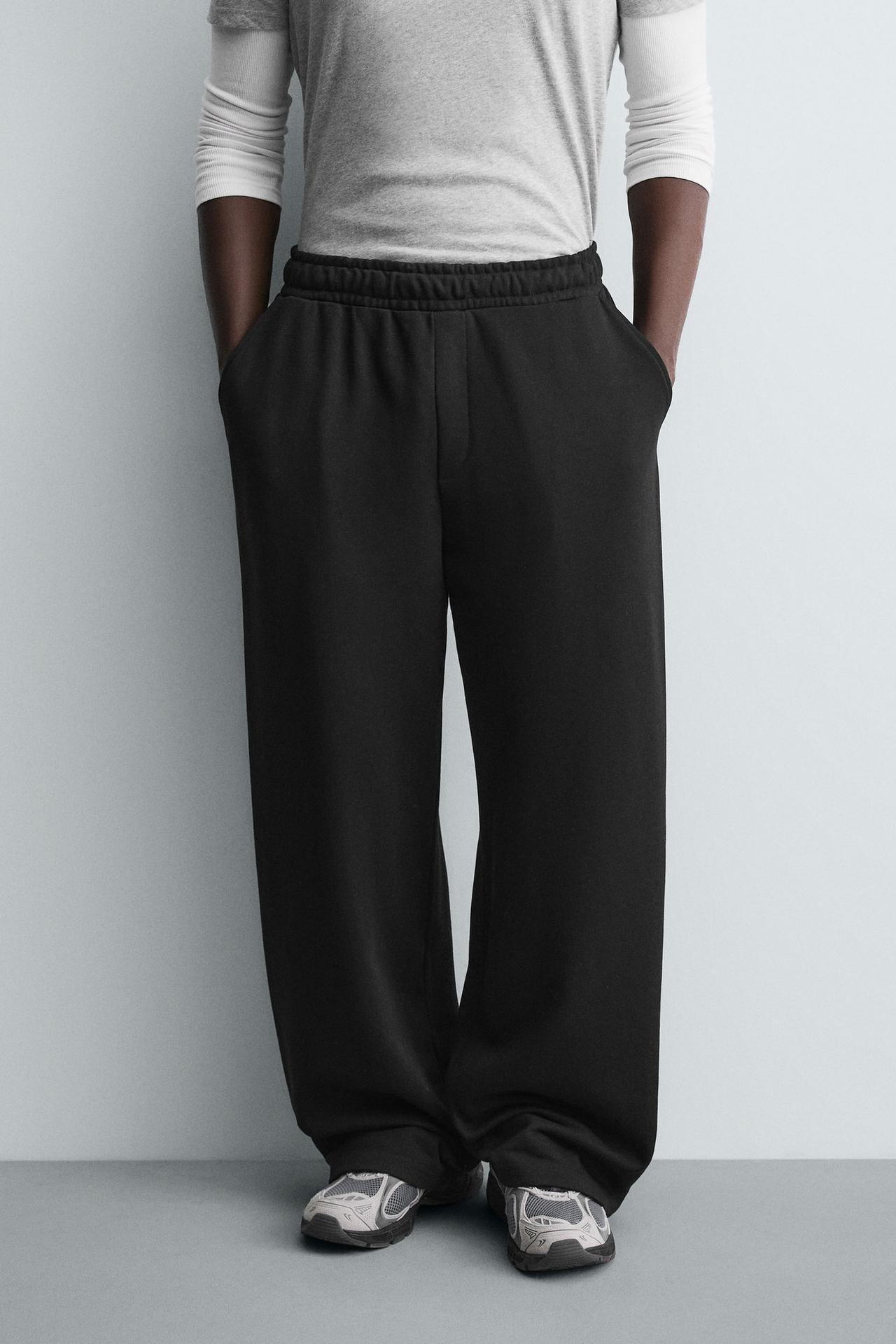 WIDE PANTS BLACK