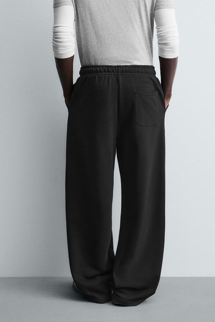 WIDE PANTS BLACK