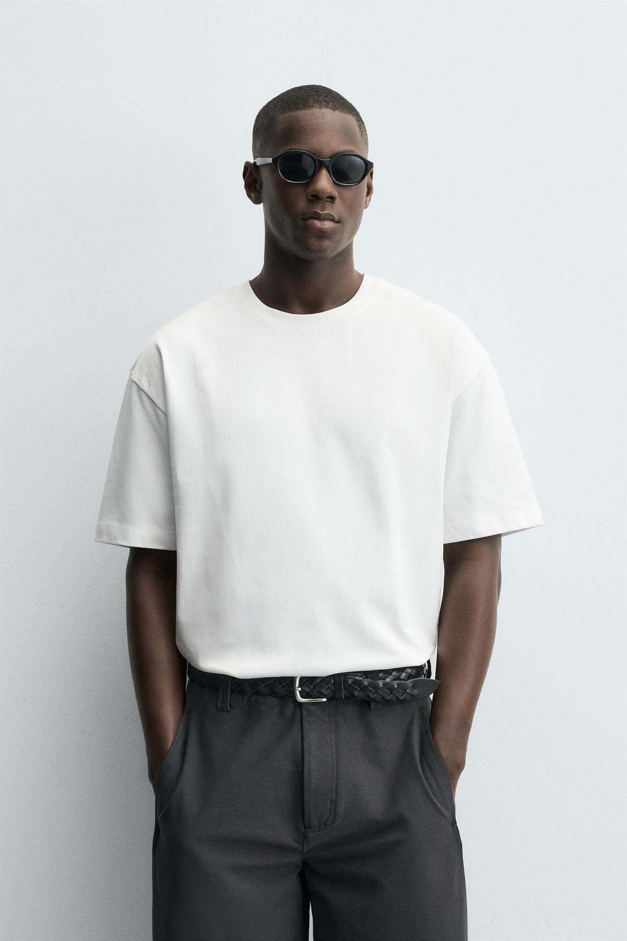 BASIC WHITE HEAVYWEIGHT T-SHIRT