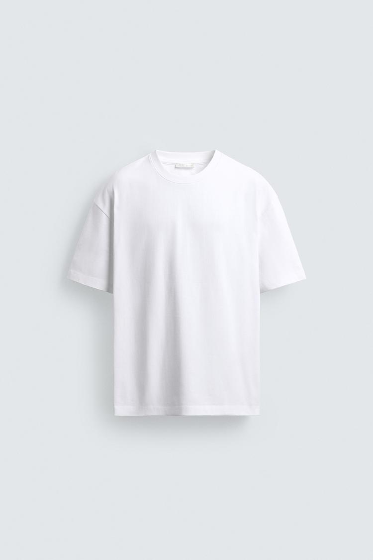 BASIC WHITE HEAVYWEIGHT T-SHIRT