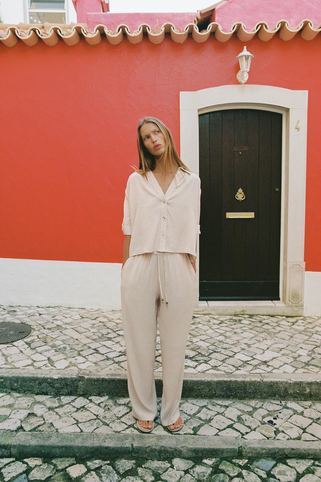 FLOWY STRAIGHT LEG PANTS